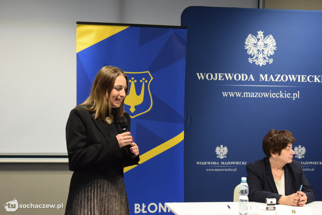 Wojewoda z wizytą w Błoniu, 42 milionowa inwestycja staje się faktem