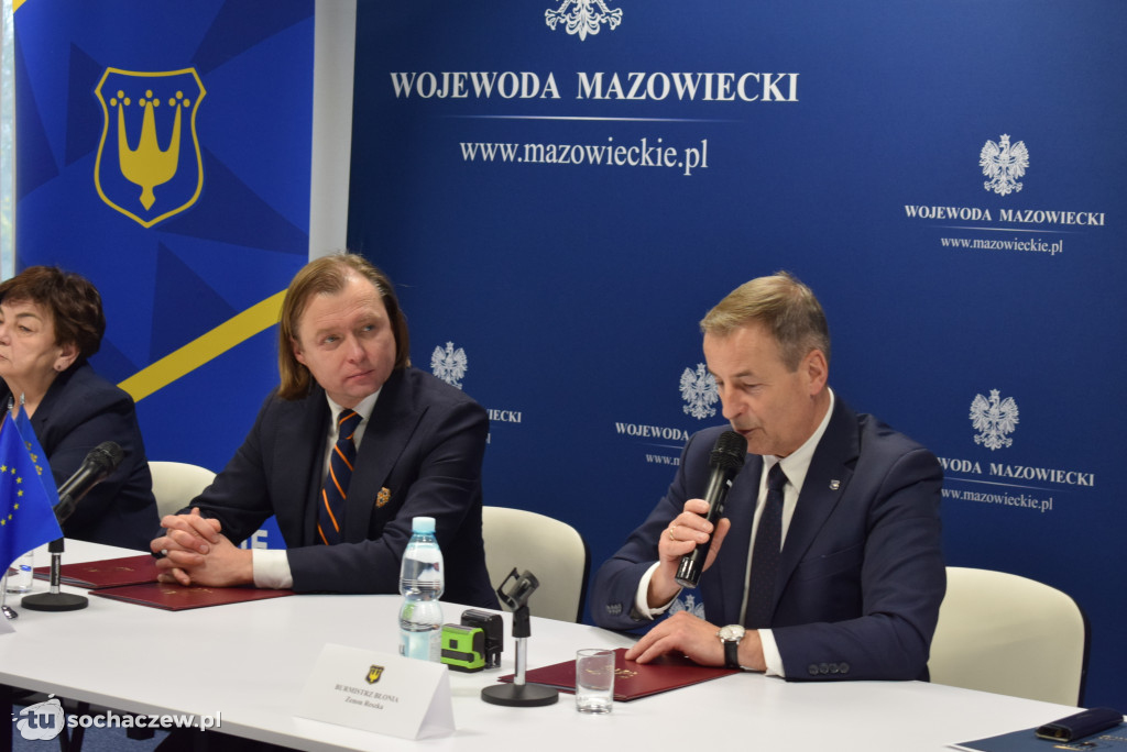 Wojewoda z wizytą w Błoniu, 42 milionowa inwestycja staje się faktem