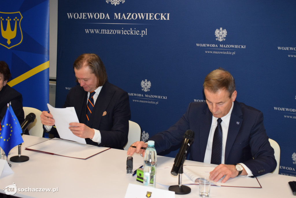 Wojewoda z wizytą w Błoniu, 42 milionowa inwestycja staje się faktem