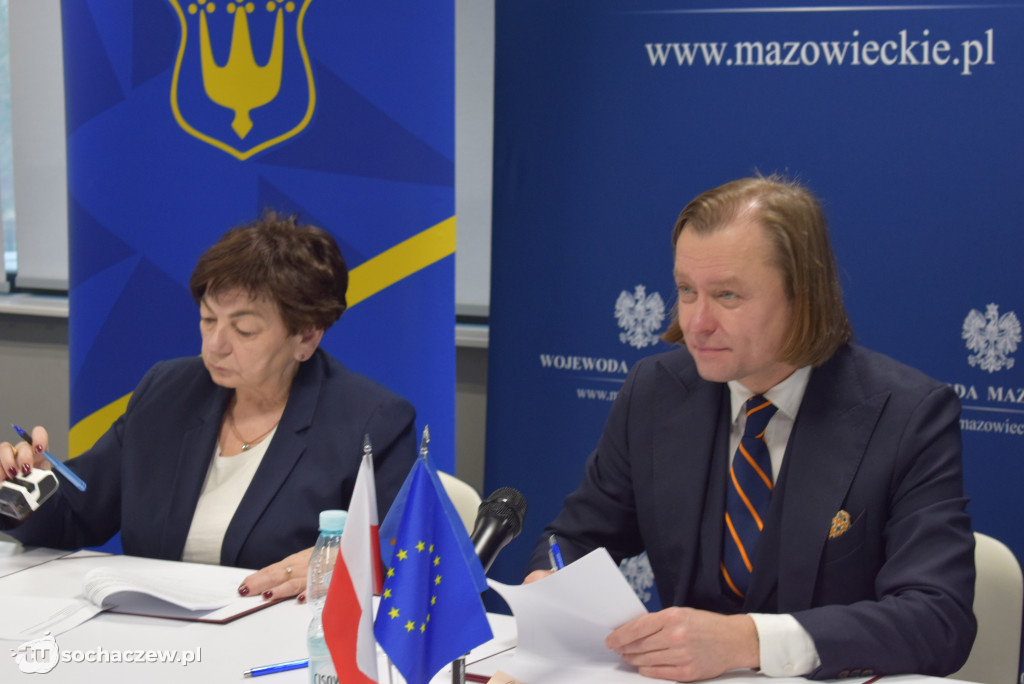 Wojewoda z wizytą w Błoniu, 42 milionowa inwestycja staje się faktem