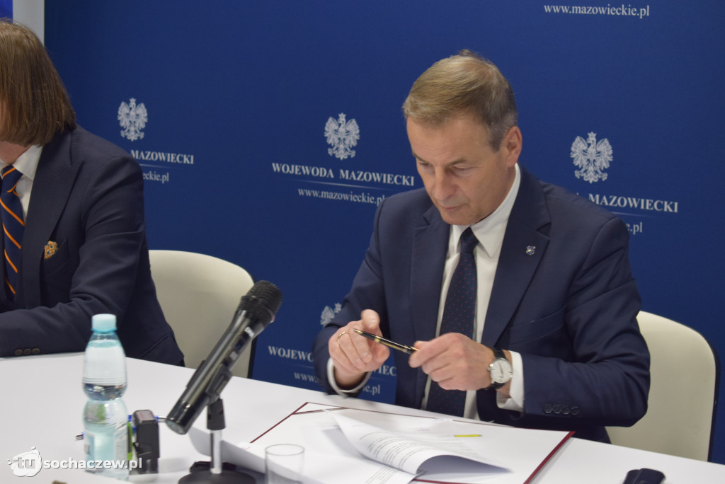 Wojewoda z wizytą w Błoniu, 42 milionowa inwestycja staje się faktem