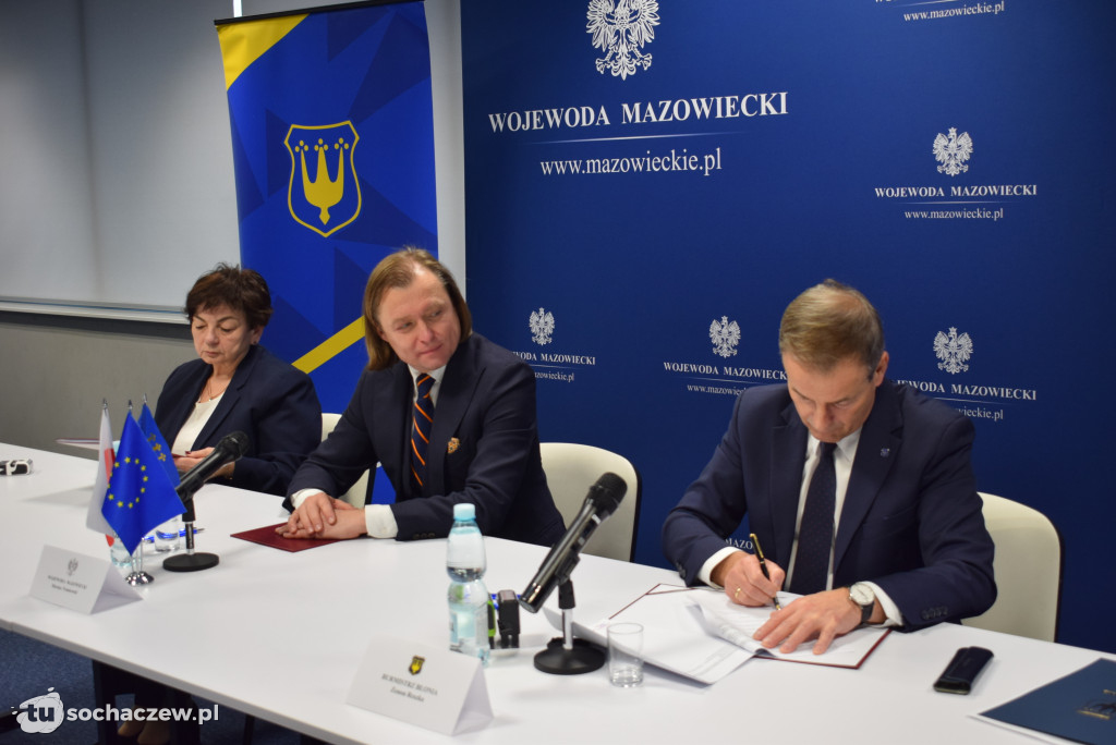 Wojewoda z wizytą w Błoniu, 42 milionowa inwestycja staje się faktem