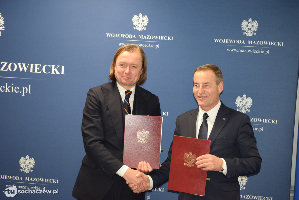 Wojewoda z wizytą w Błoniu, 42 milionowa inwestycja staje się faktem