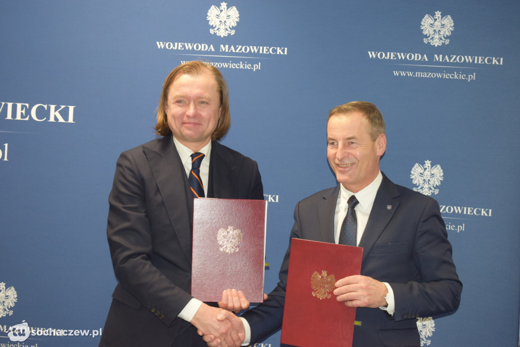 Wojewoda z wizytą w Błoniu, 42 milionowa inwestycja staje się faktem