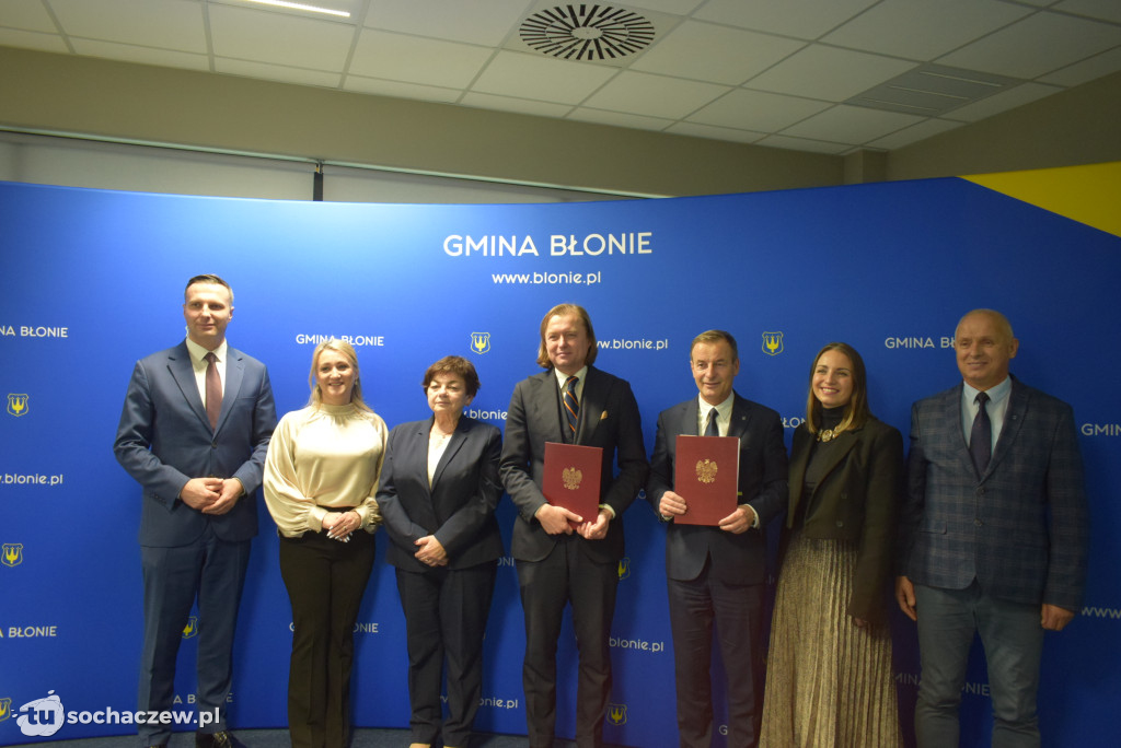 Wojewoda z wizytą w Błoniu, 42 milionowa inwestycja staje się faktem