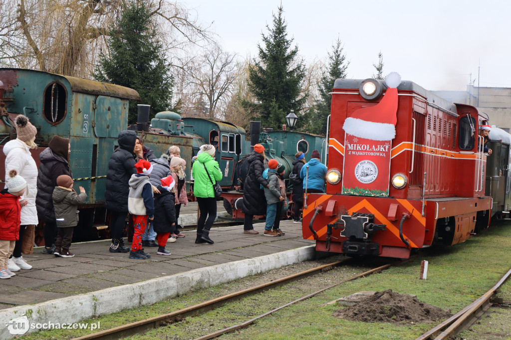 Mikołajki z Wąskotorówką