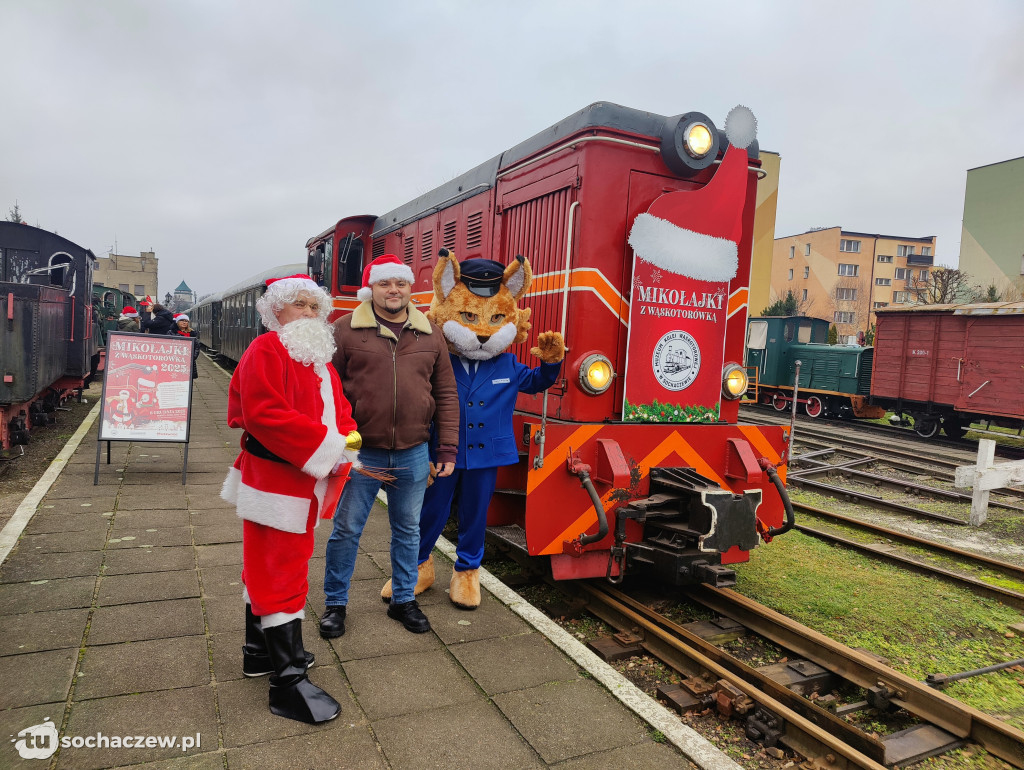 Mikołajki z Wąskotorówką