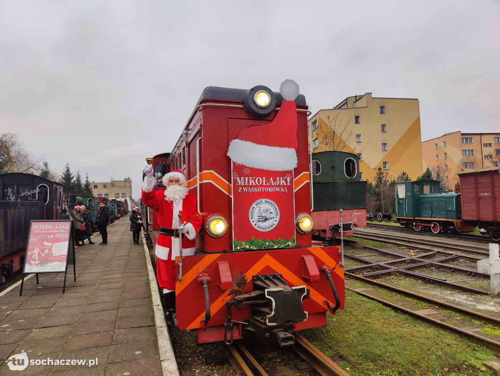 Mikołajki z Wąskotorówką