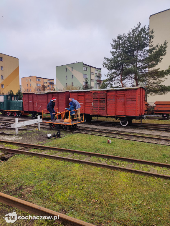 Mikołajki z Wąskotorówką