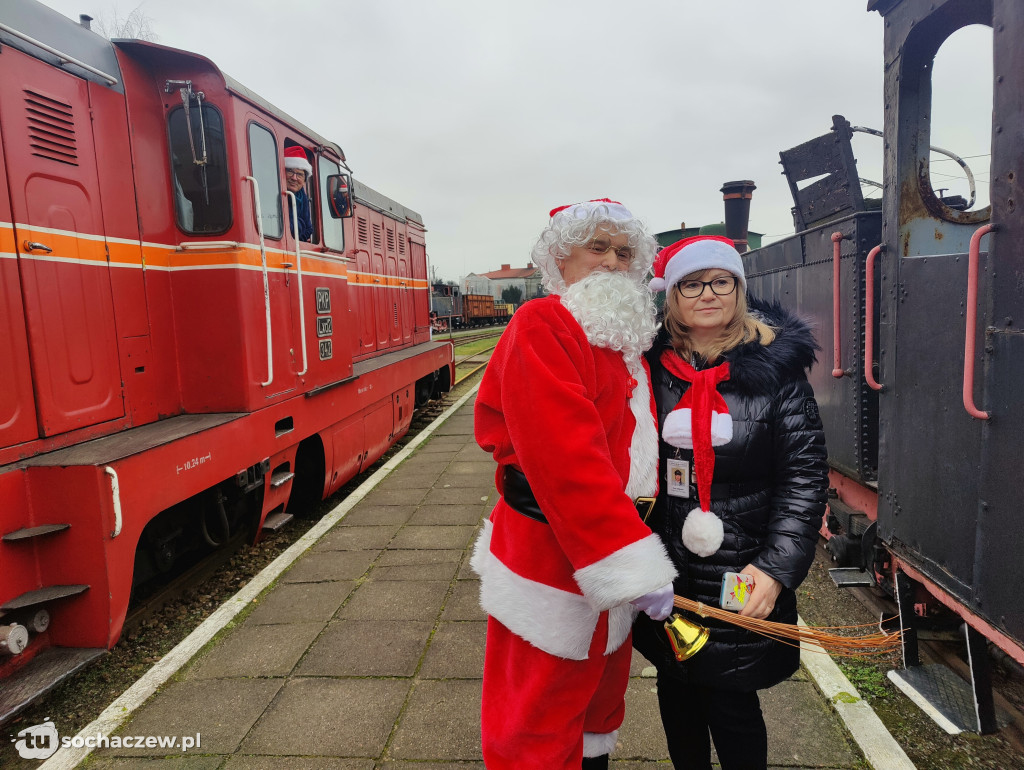 Mikołajki z Wąskotorówką
