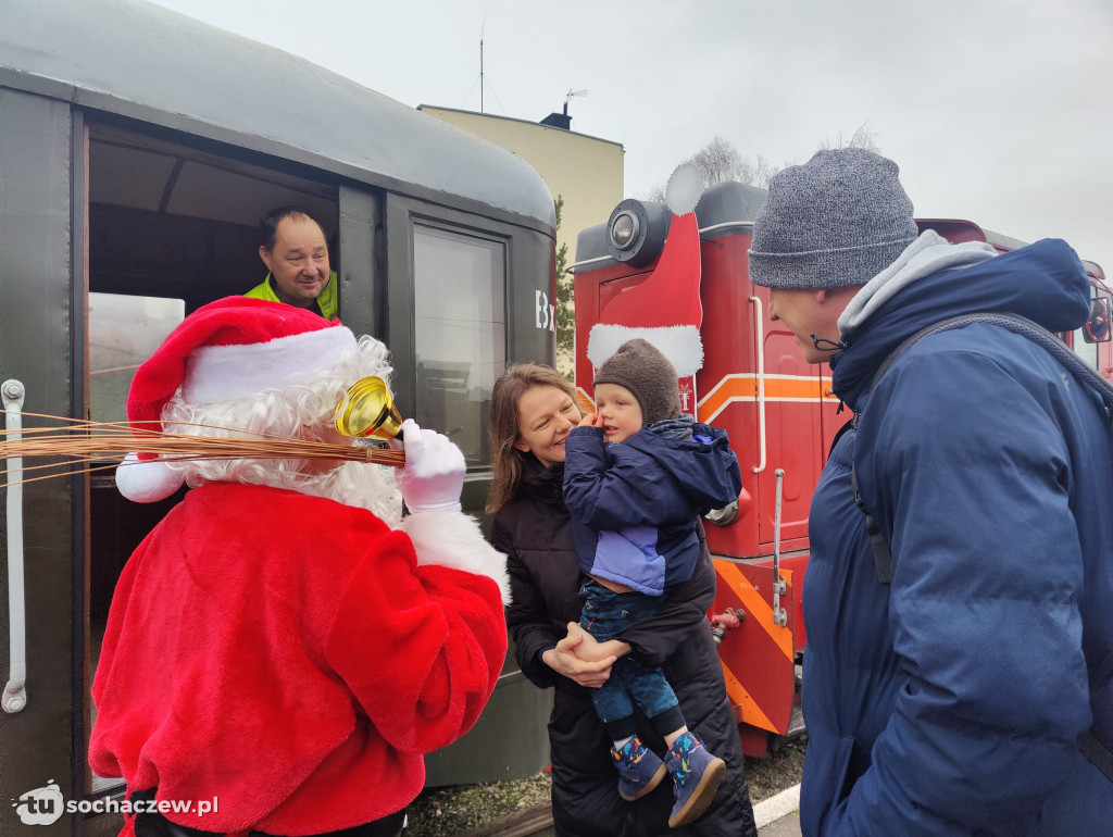 Mikołajki z Wąskotorówką