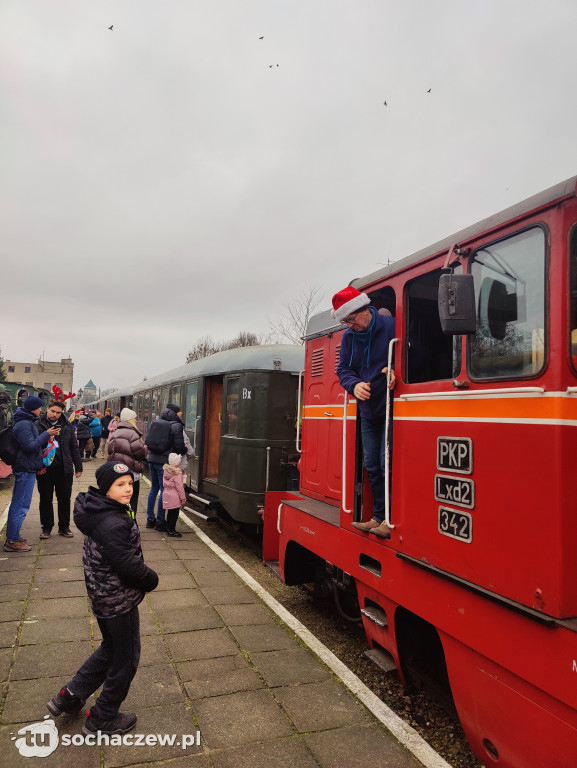 Mikołajki z Wąskotorówką