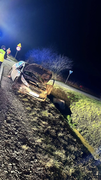 Wypadek w Szymanowie