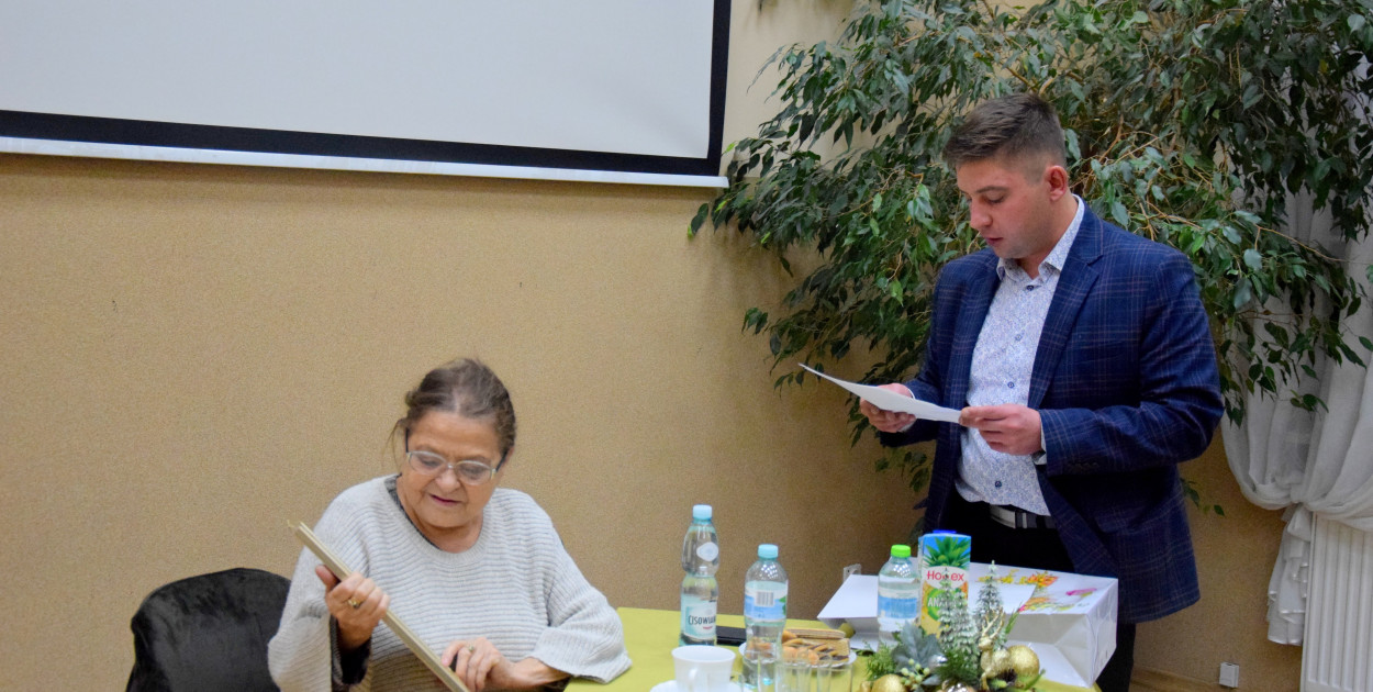 Grażyna Zielińska z wizytą w Nowej Suchej