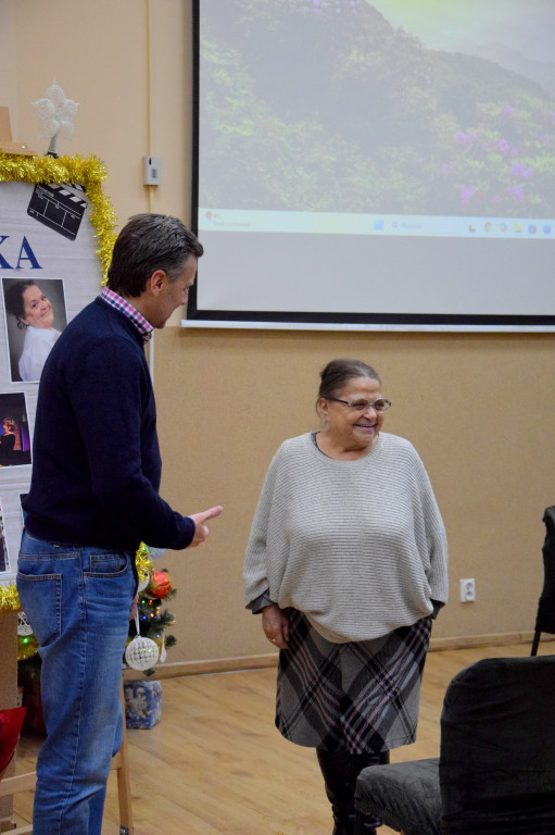 Grażyna Zielińska z wizytą w Nowej Suchej