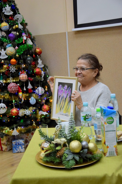 Grażyna Zielińska z wizytą w Nowej Suchej