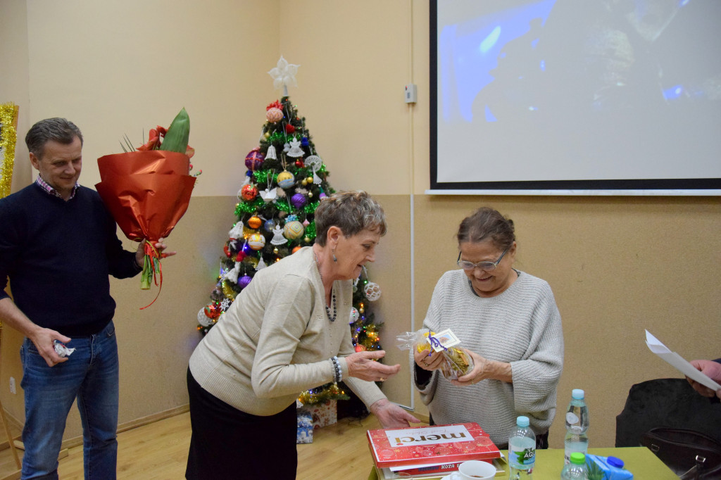 Grażyna Zielińska z wizytą w Nowej Suchej