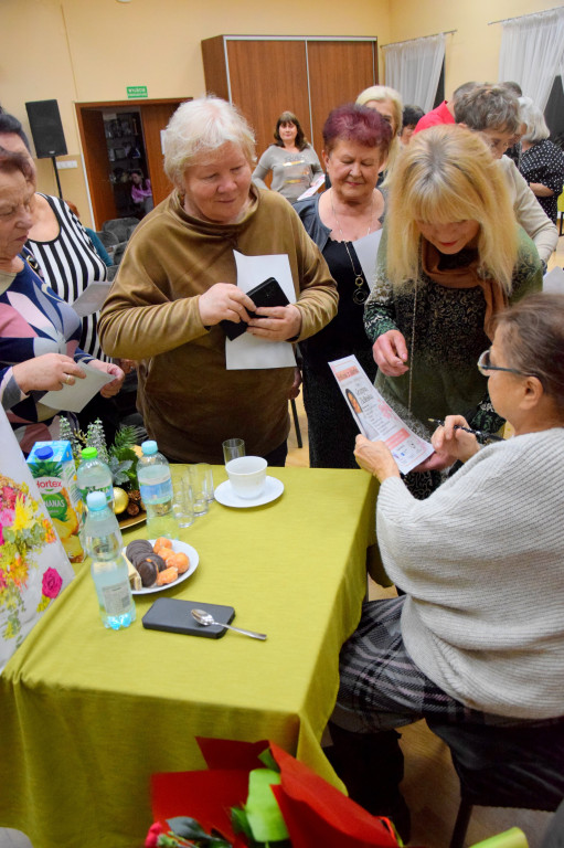 Grażyna Zielińska z wizytą w Nowej Suchej