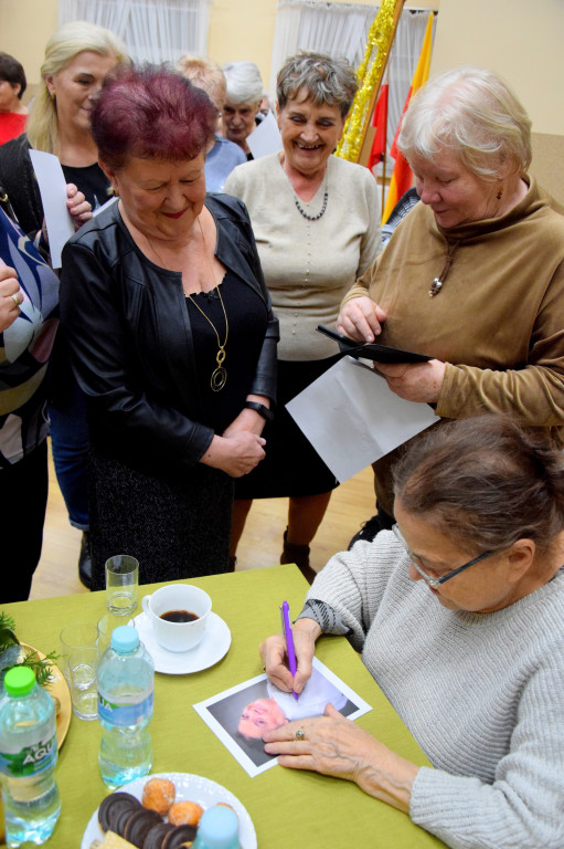 Grażyna Zielińska z wizytą w Nowej Suchej