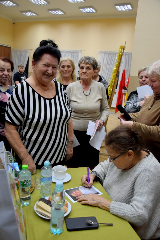 Grażyna Zielińska z wizytą w Nowej Suchej