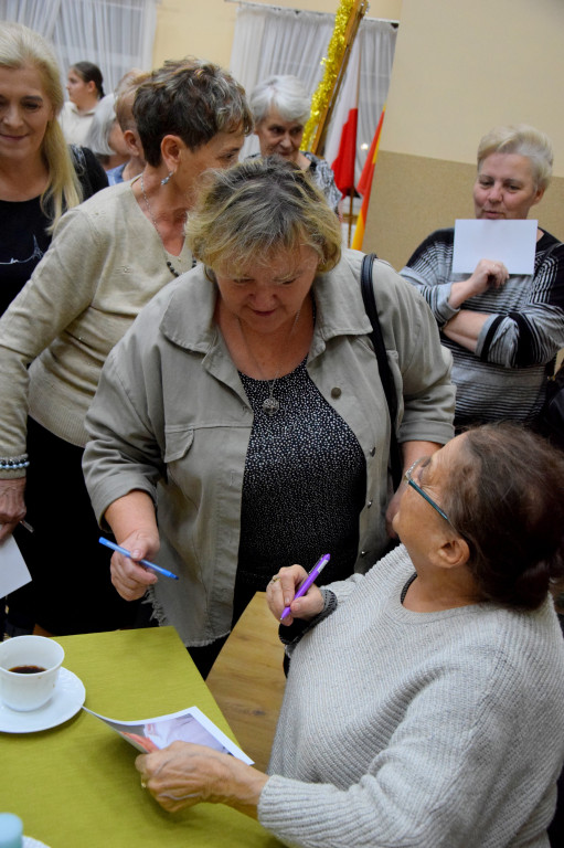 Grażyna Zielińska z wizytą w Nowej Suchej