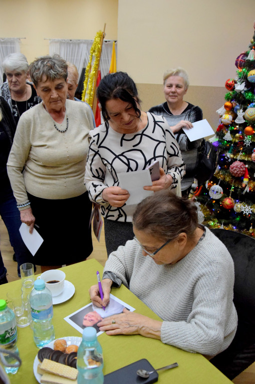 Grażyna Zielińska z wizytą w Nowej Suchej
