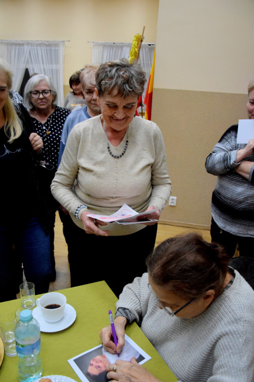 Grażyna Zielińska z wizytą w Nowej Suchej