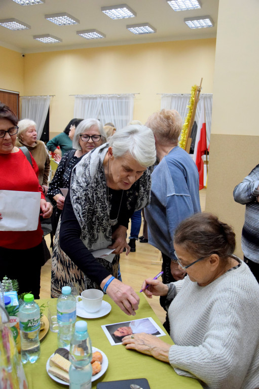 Grażyna Zielińska z wizytą w Nowej Suchej