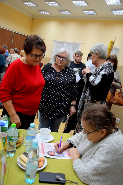 Grażyna Zielińska z wizytą w Nowej Suchej