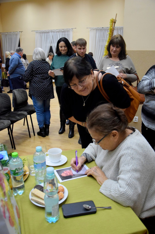 Grażyna Zielińska z wizytą w Nowej Suchej