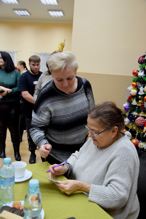 Grażyna Zielińska z wizytą w Nowej Suchej