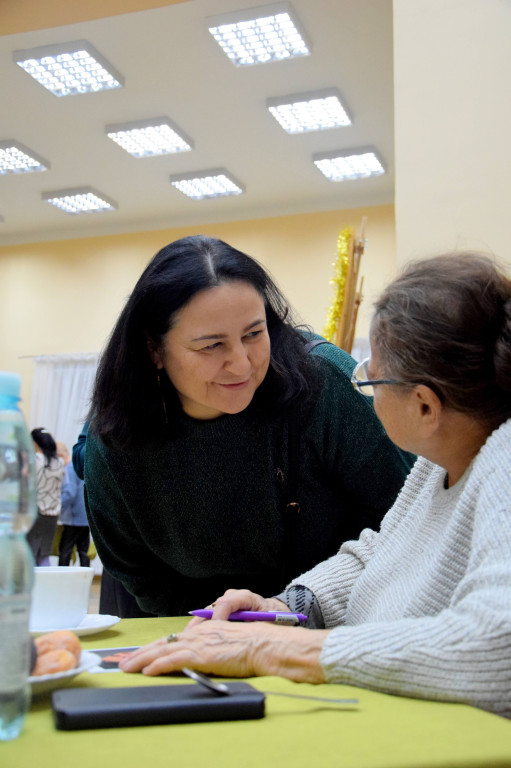 Grażyna Zielińska z wizytą w Nowej Suchej