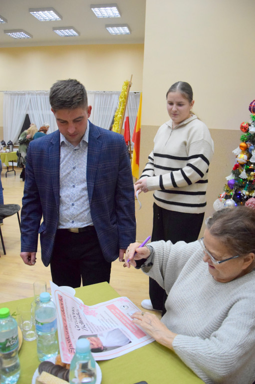 Grażyna Zielińska z wizytą w Nowej Suchej