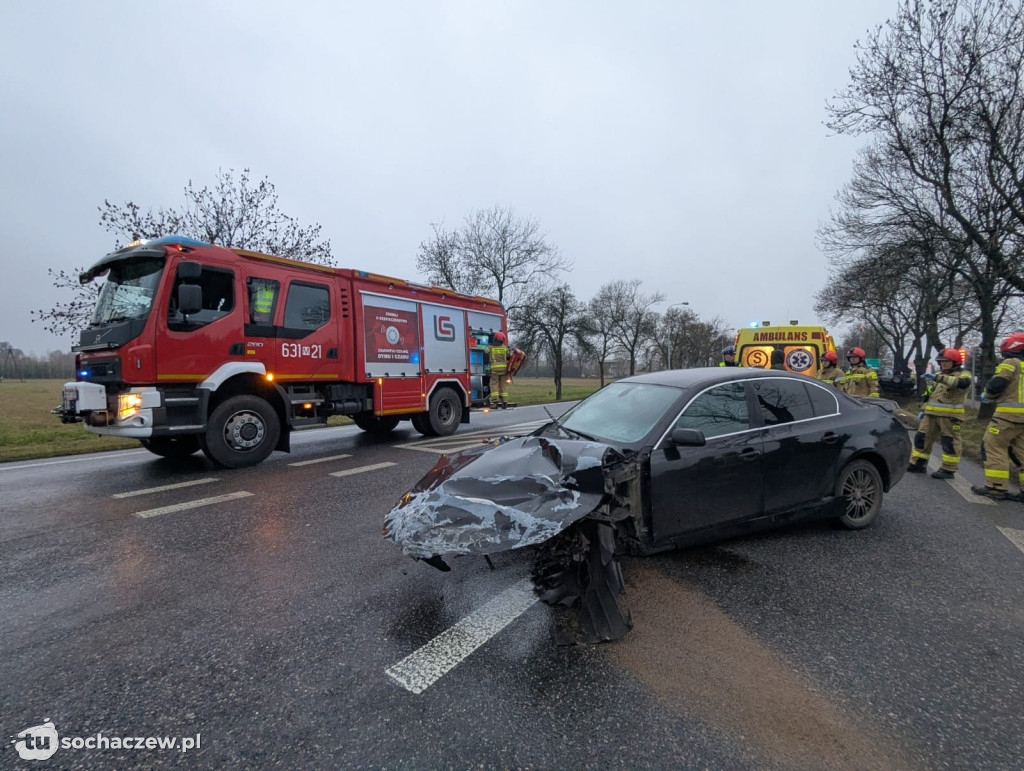 Wypadek w Kożuszkach Parcel
