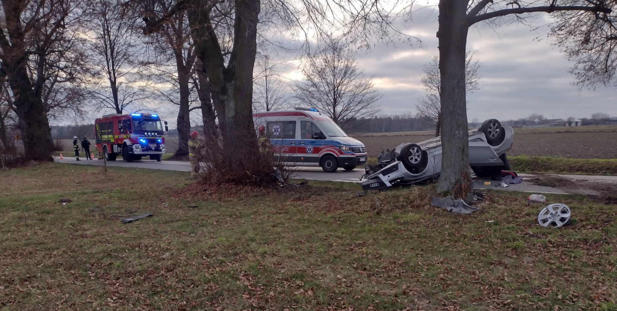 Wypadek w gminie Kampinos