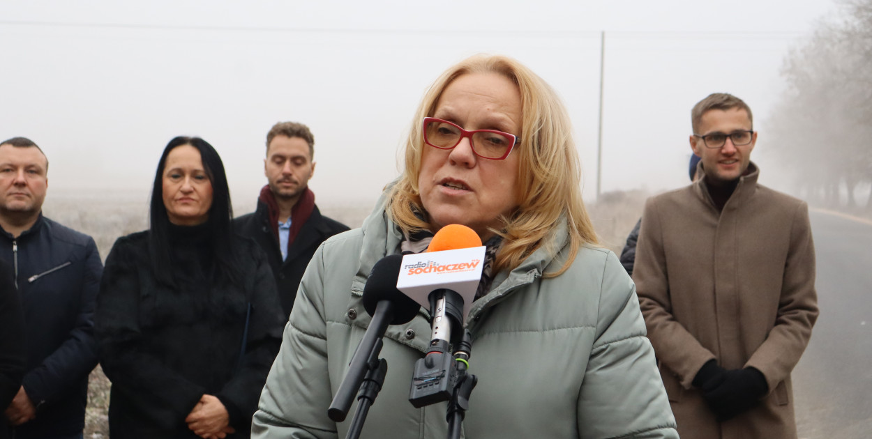 To prezent na Gwiazdkę: drogi Ruszki - Rybno odebrana