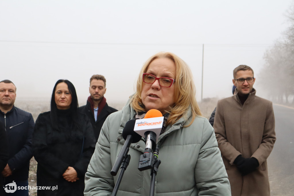 To prezent na Gwiazdkę: drogi Ruszki - Rybno odebrana