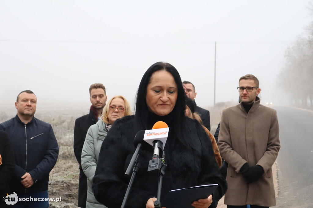 To prezent na Gwiazdkę: drogi Ruszki - Rybno odebrana