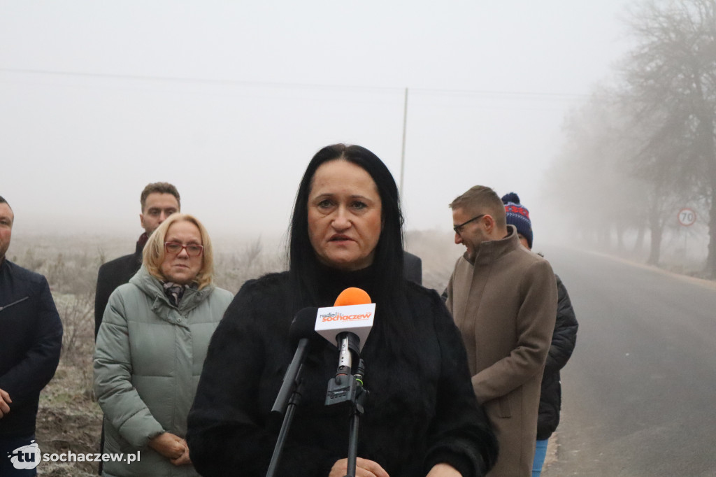 To prezent na Gwiazdkę: drogi Ruszki - Rybno odebrana