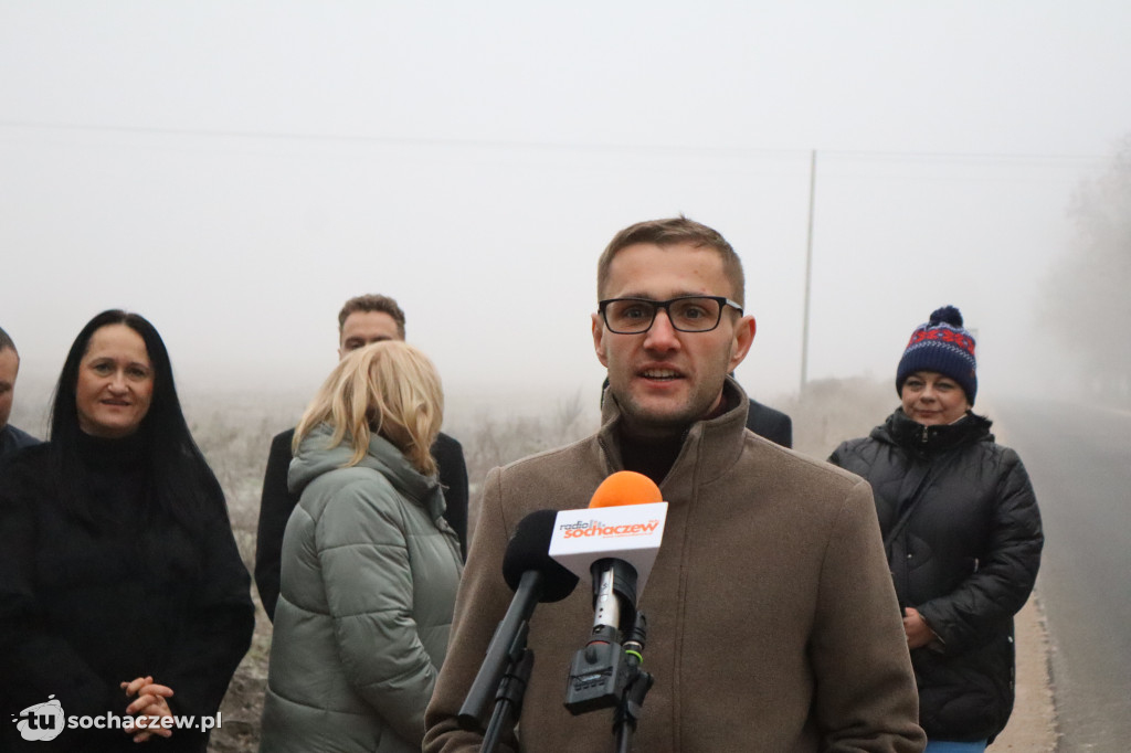 To prezent na Gwiazdkę: drogi Ruszki - Rybno odebrana