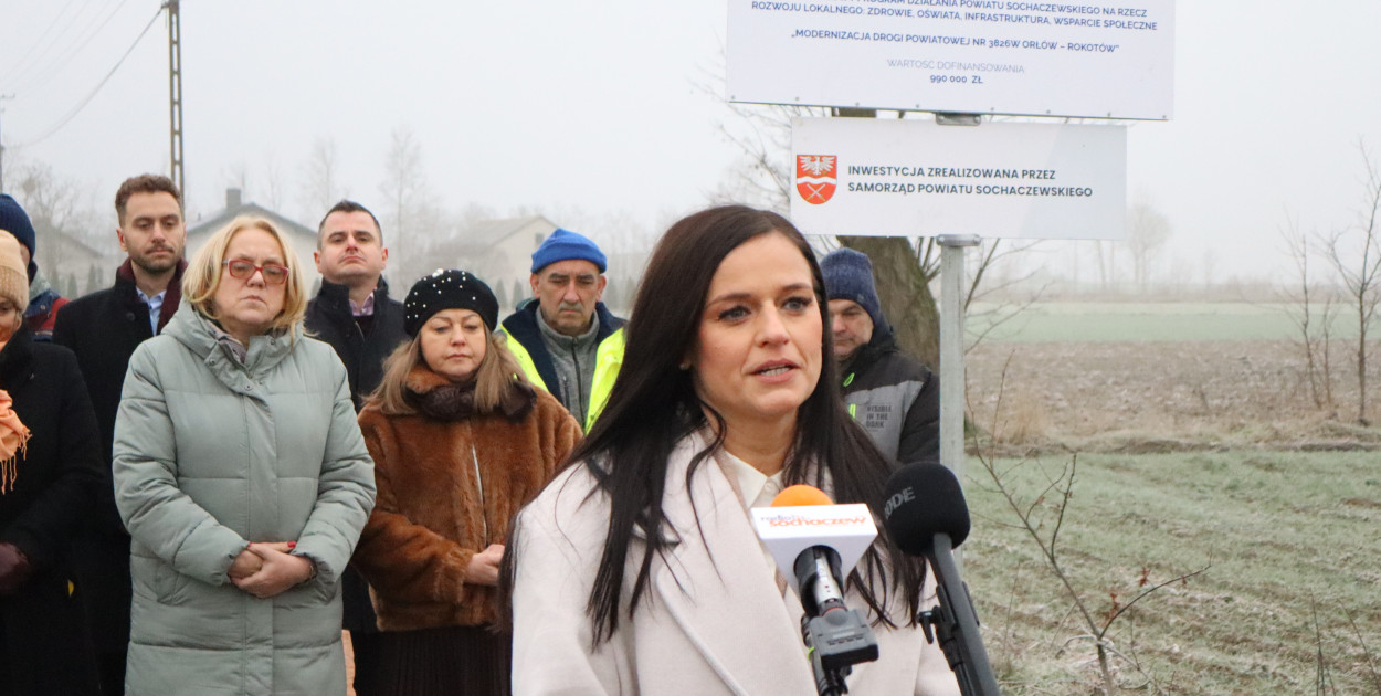 Orłów - Rokotów: droga powiatowa odebrana