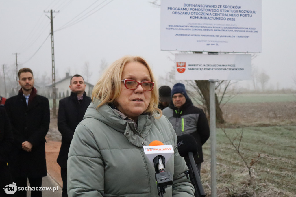 Orłów - Rokotów: droga powiatowa odebrana