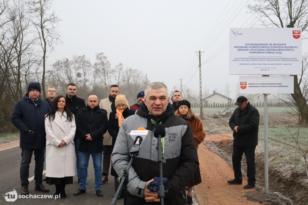 Orłów - Rokotów: droga powiatowa odebrana