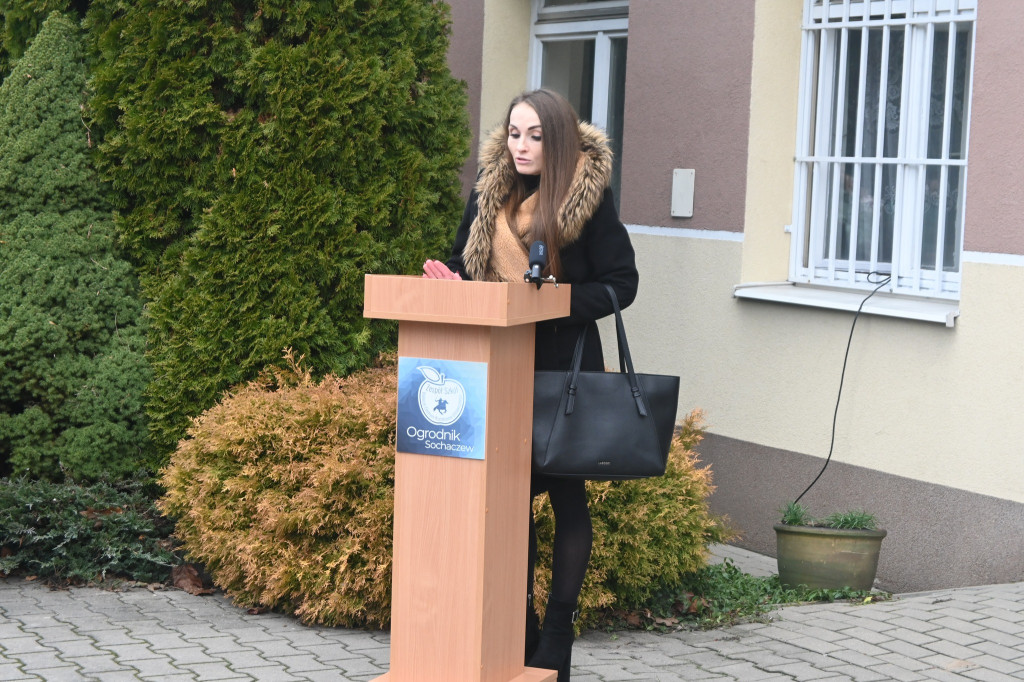 Defibrylator przy sochaczewskim Ogrodniku przekazany