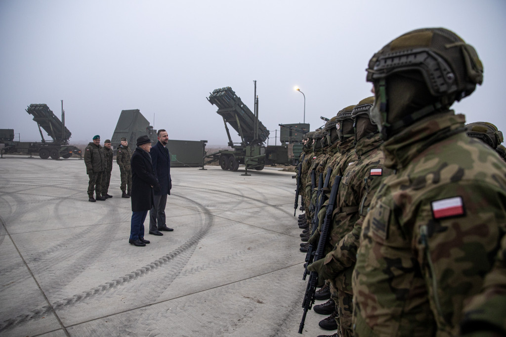 Minister i Ambasador w Bielicach: PATRIOT w pełnej gotowości