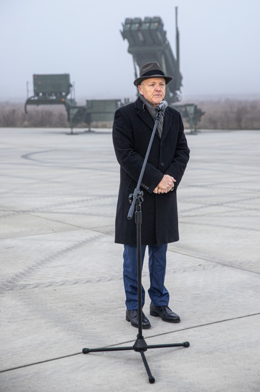 Minister i Ambasador w Bielicach: PATRIOT w pełnej gotowości