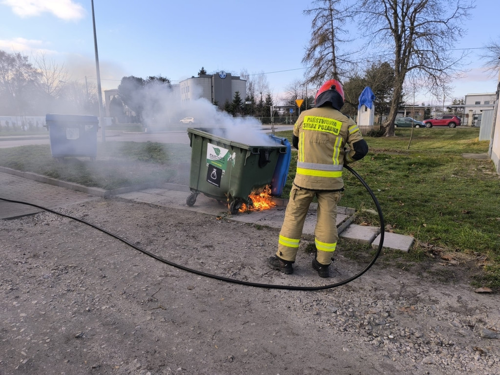 Interwencje strażaków w święta
