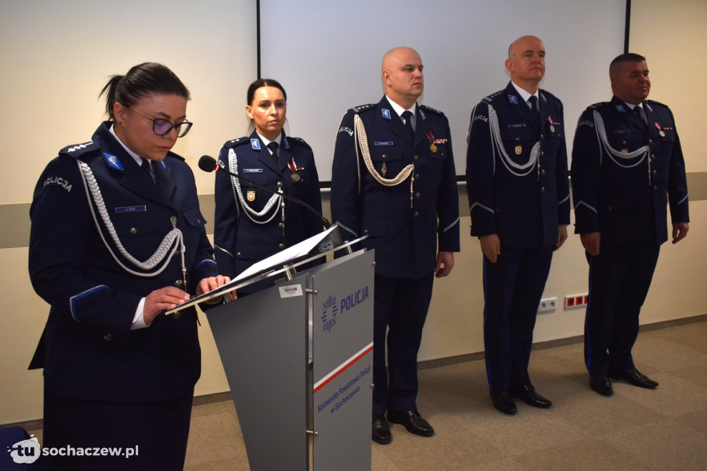 Pożegnanie z policyjnym mundurem i powierzenie obowiązków na stanowisku Komendanta