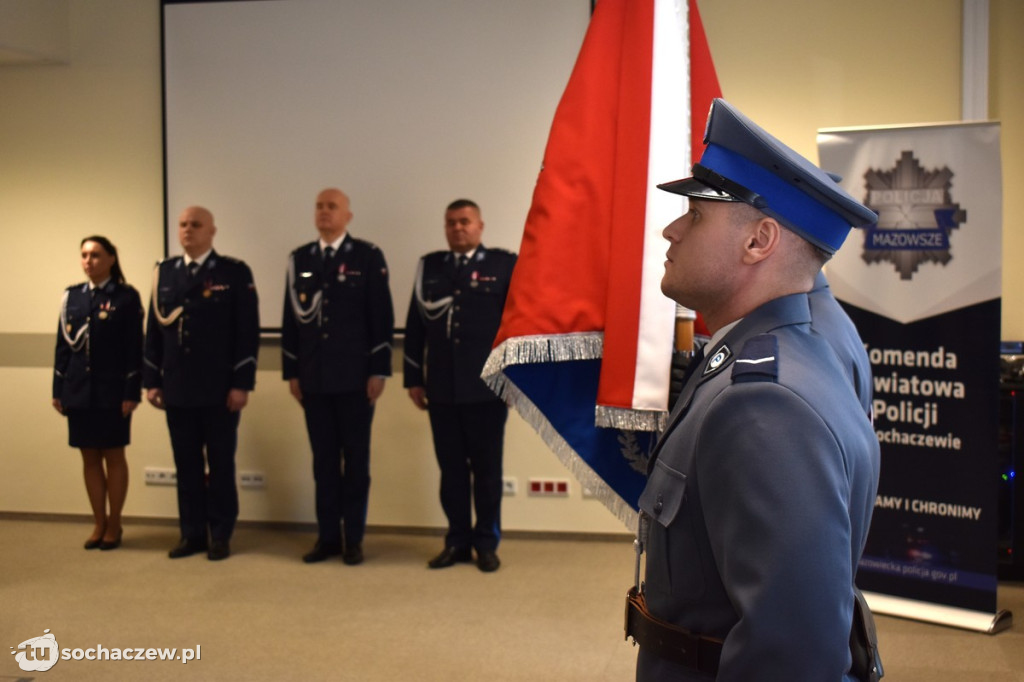 Pożegnanie z policyjnym mundurem i powierzenie obowiązków na stanowisku Komendanta