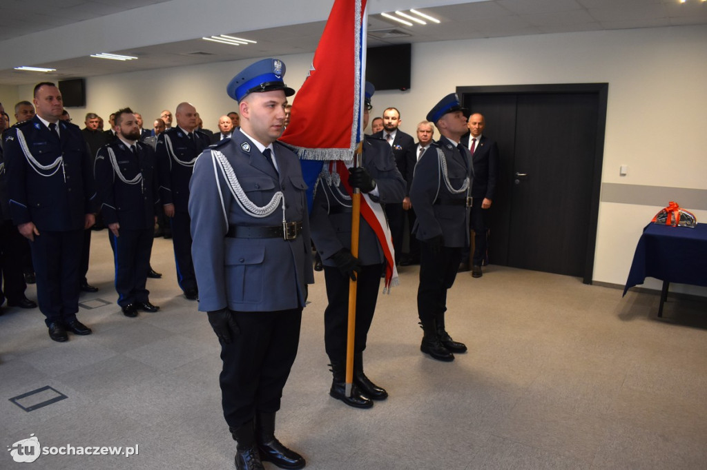 Pożegnanie z policyjnym mundurem i powierzenie obowiązków na stanowisku Komendanta